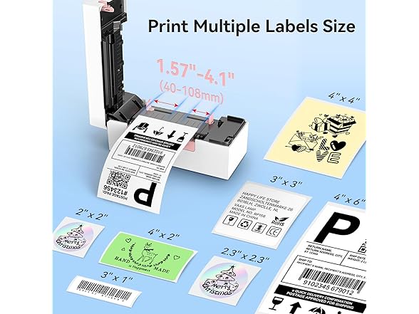 Hoorola Bluetooth Thermal Label Printer