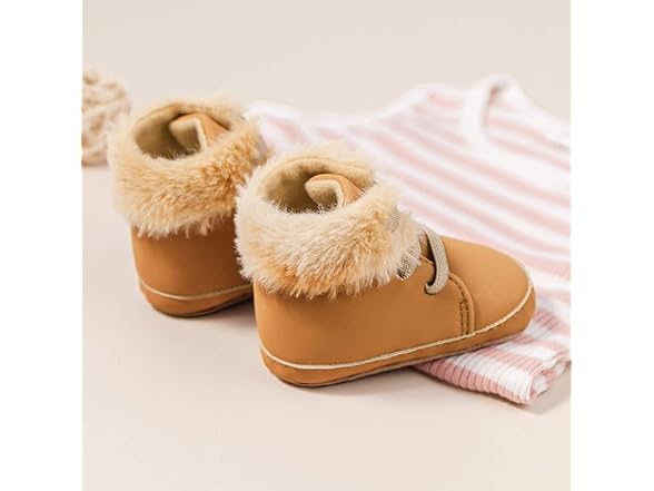 Meckior Baby High Top Crib Shoes