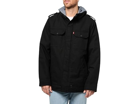 Black Cotton Canvas