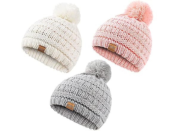 Redess Girls (0-3T) Baby Kids Winter Hats