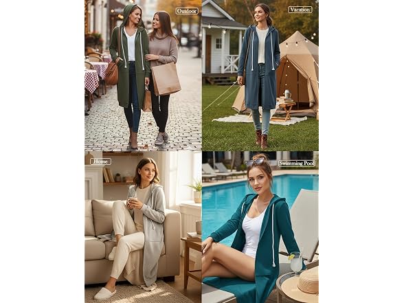 Grace Karin Women (L) Hoodie Sweatshirt Jackets