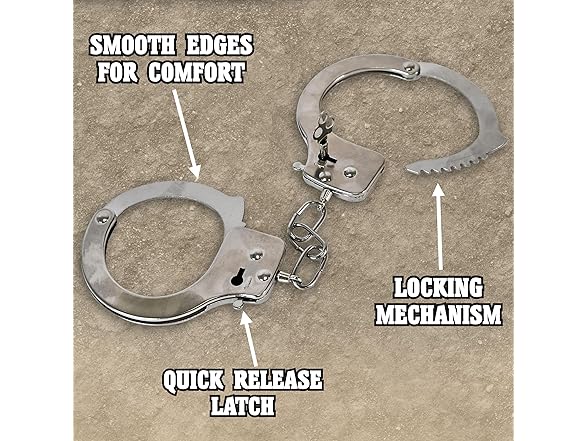 Deluxe Toy Cuffs with Key