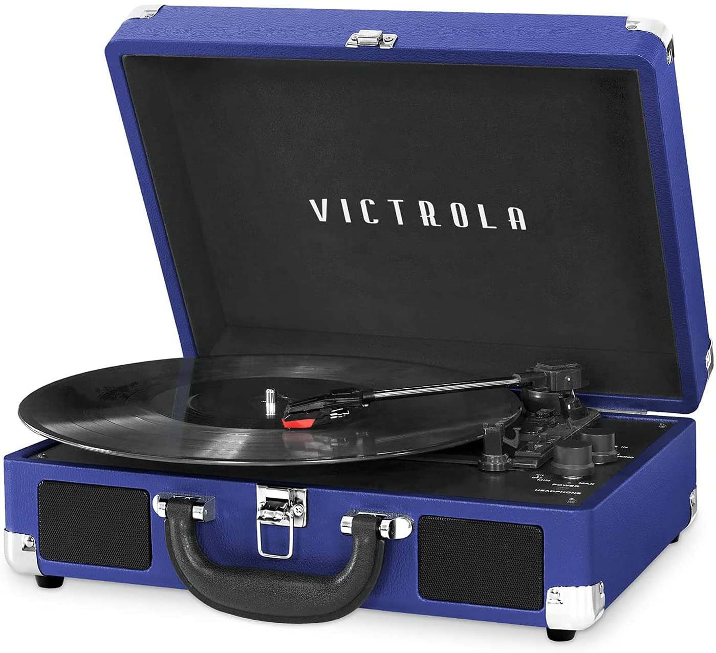 (NEW) Victrola 3-Speed Bluetooth Suitcase Record Player - Gallery 20