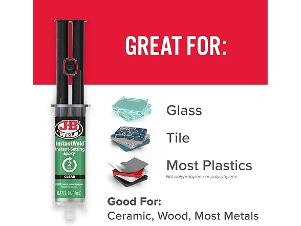 J-B Weld InstantWeld Clear 14ml