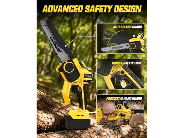 Yaxtron Electric Mini Chainsaw