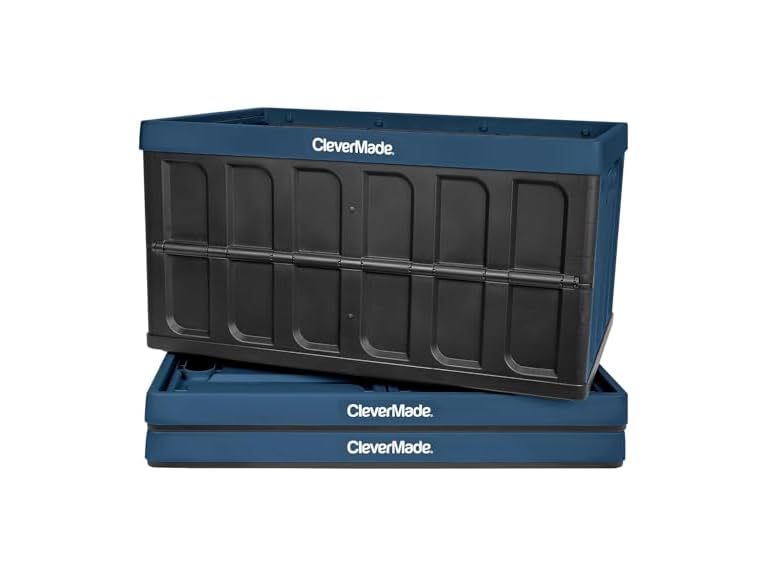 CleverMade 8534115-AAV3PK Collapsible Storage Bin (No Li