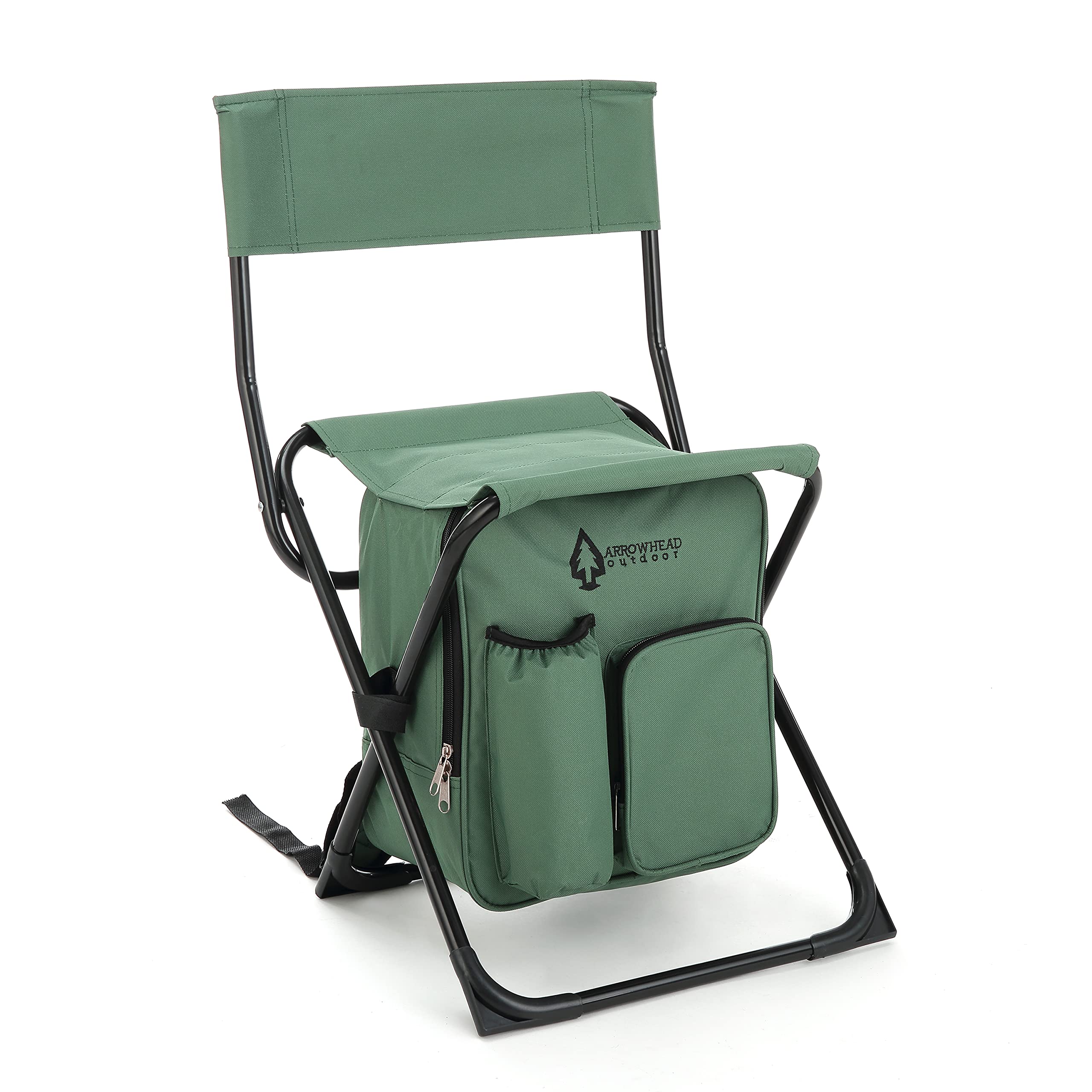 ARROWHEAD OUTDOOR Backrest Stool w/ Cooler Bag - Gallery 19
