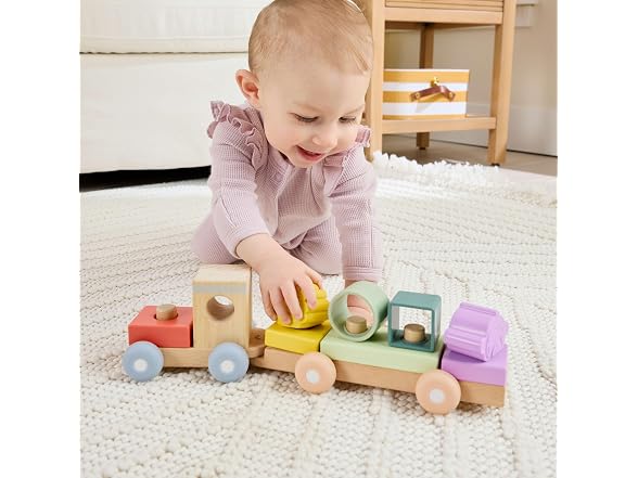 Fisher-Price Wood Stacking Train
