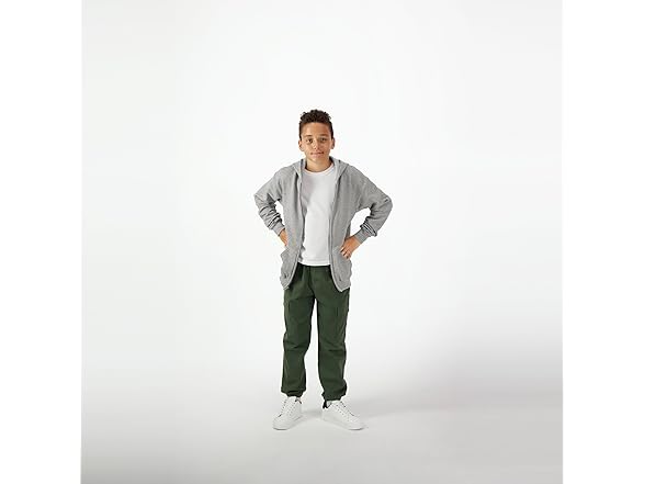 Gildan Youth Full Zip Hoodie Sweatshirt,