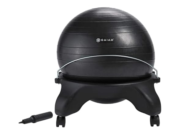Gaiam Backless Balance Ball Chair