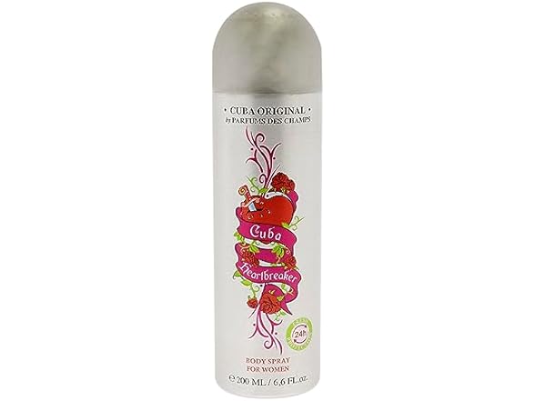 Cuba Heartbreaker Women Body Spray