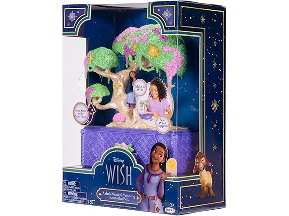 Disney's Asha's Wishing Tree Keepsake Musical Box