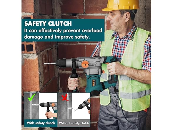 GLORITY Rotary Hammer Drill