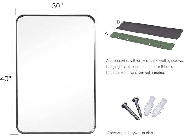 Wall Mirror for Bathroom