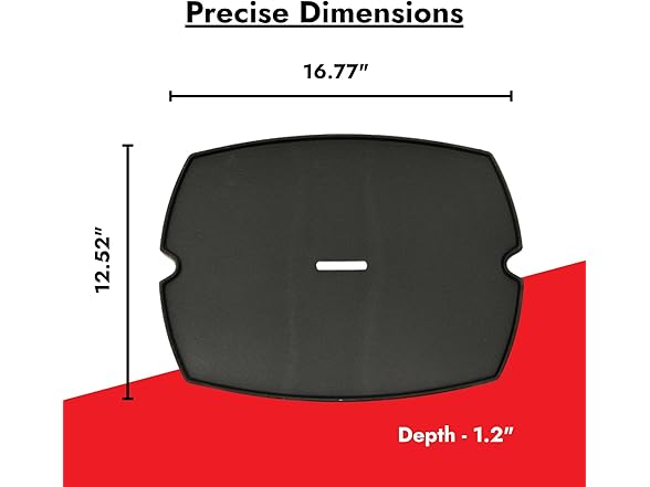 Campaquip Cast Iron Full Griddle Plate
