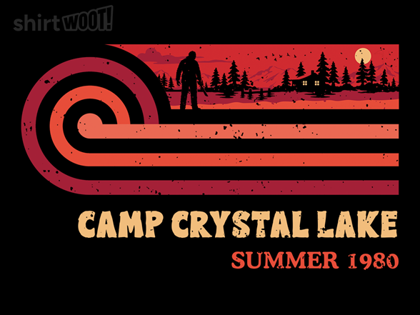 Retro Vintage Crystal Lake