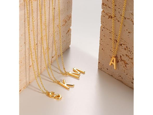 BSGRL Initial necklace-"F"