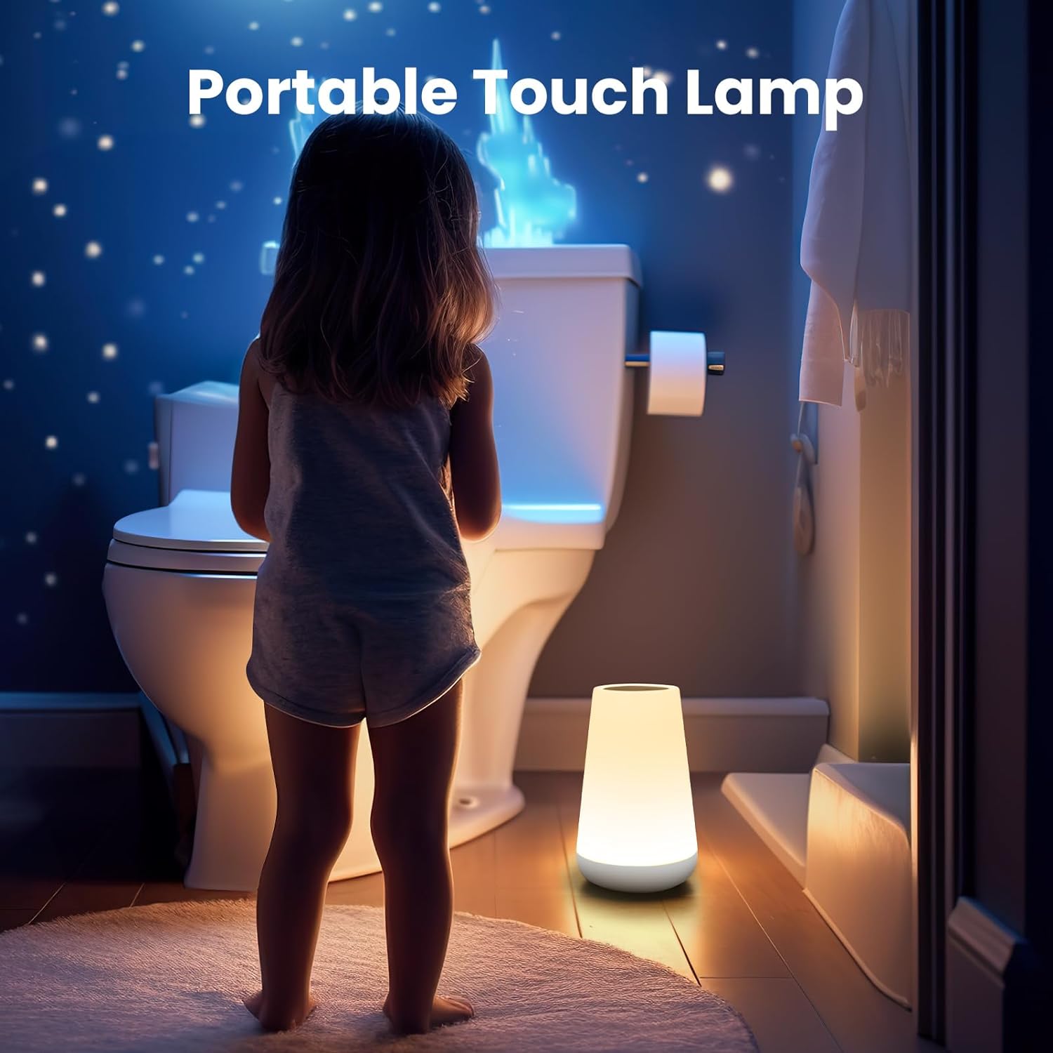 THAUSDAS Dimmable Touch Lamp Night Light - Gallery 13