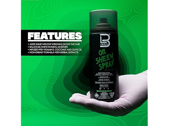 Level 3 Oil Sheen Spray, 12.95 oz, 3 Pack
