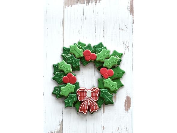 R&M Holiday Wreath Cookie Cutters 4pc