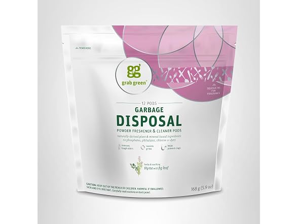 Grab Green Natural Garbage Disposal Clea