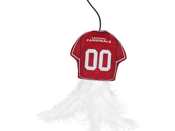 NFL Arizona Cardinals Team Jersey Wand with CAT NIP