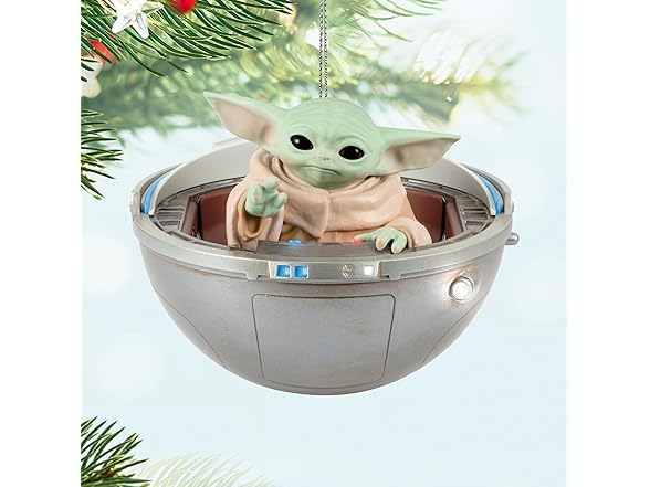 Hallmark Mandalorian Grogu Ornament w/Sound