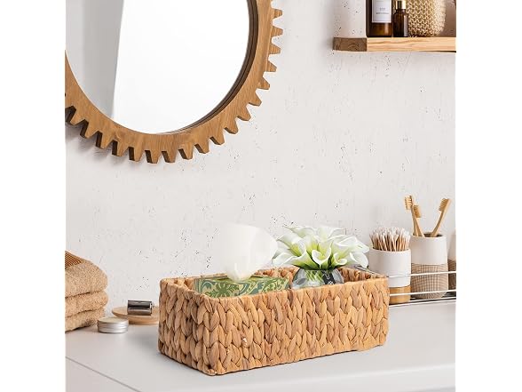 Sukkiri Homu Toilet Tank Basket, Narrow