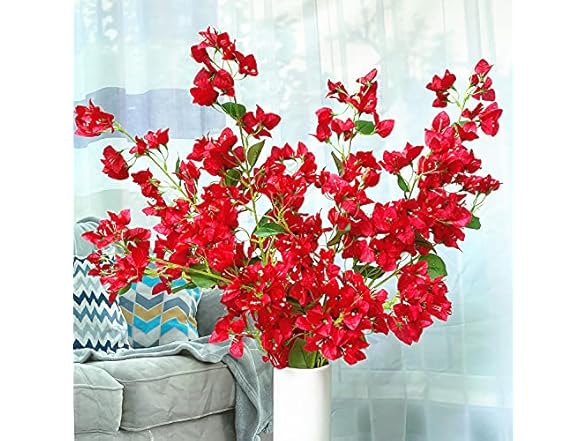 Decolival Artificial Silk Bougainvillea