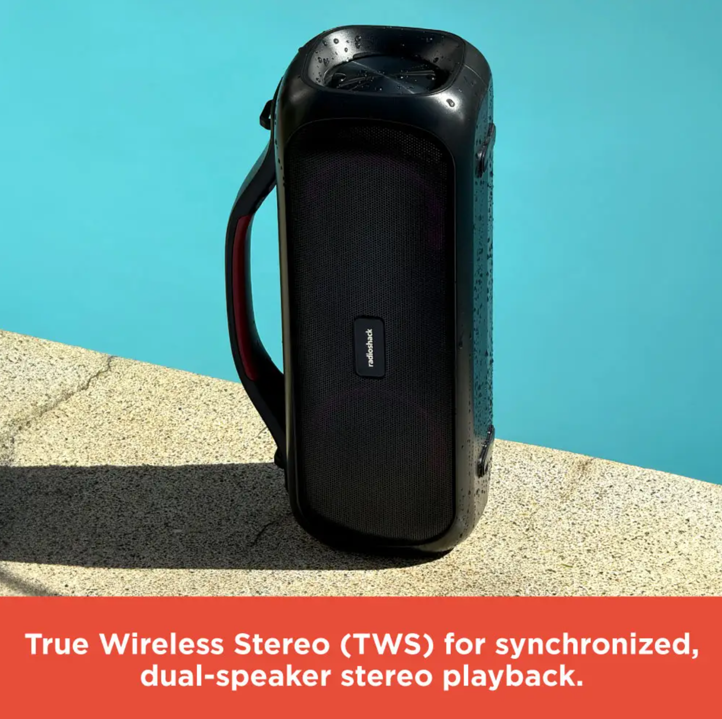 RadioShack 2 Channel Portable Bluetooth Speaker with FM - Gallery 12