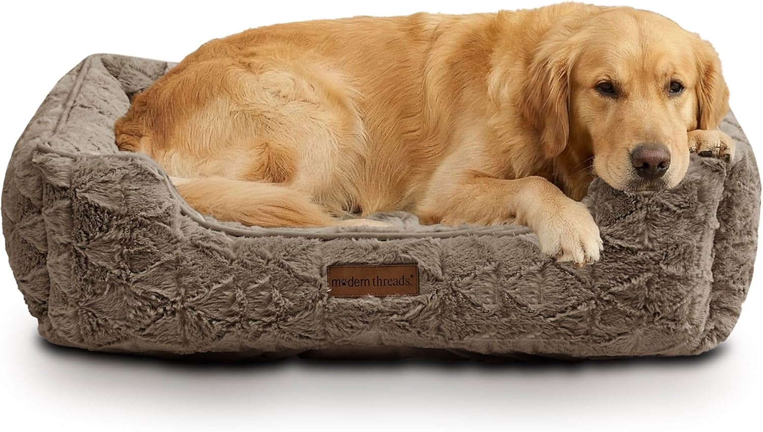 Modern Threads Ultra Soft Plush Pet Bed Design - Gallery 18