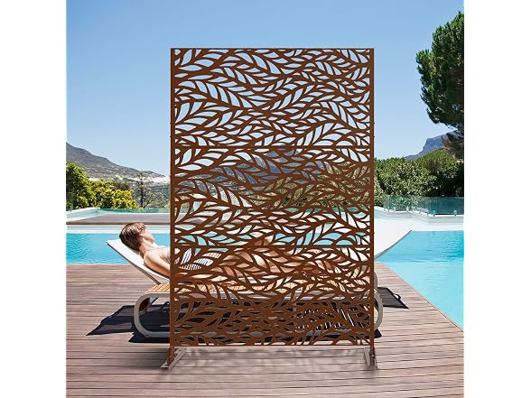 NeuType Outdoor Privacy Screen, Steel