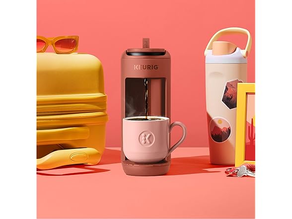 Keurig K-Mini Mate Single Serve K-Cup Coffee Maker- Red