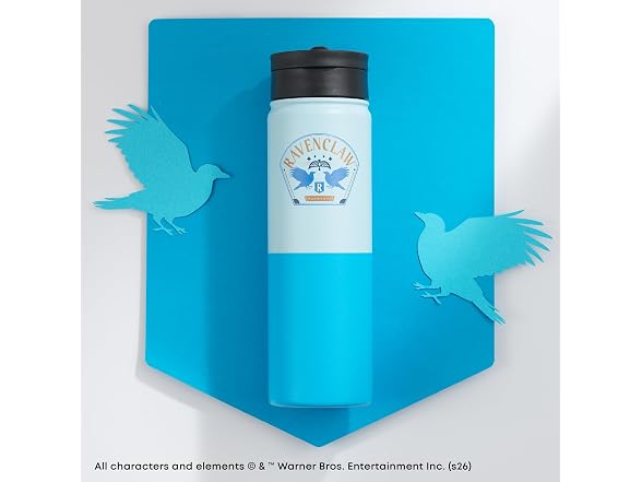 JoyJolt Harry Potter Ravenclaw Stainless Steel Water Bottle