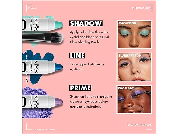 NYX PROFESSIONAL MAKEUP Jumbo Eye Pencil White