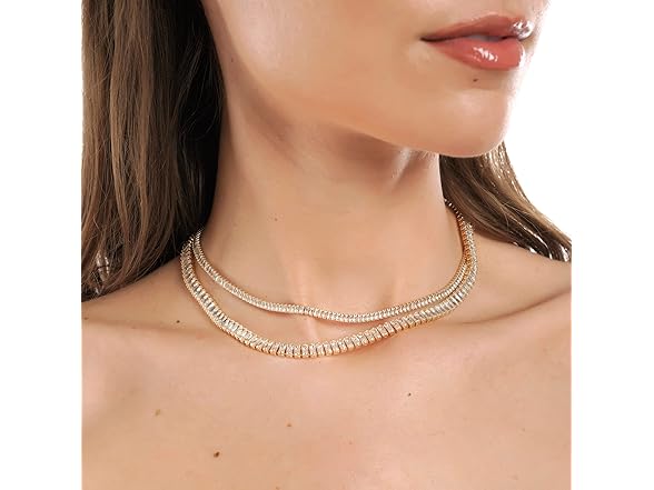 Endlessly 14K Choker Necklace 14" - 16"