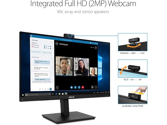 ASUS BE279QSK 27 Inch 1080P FHD Computer Monitor - Gallery 3