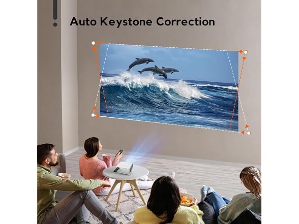 AKIYO Projector with WiFi and Bluetooth