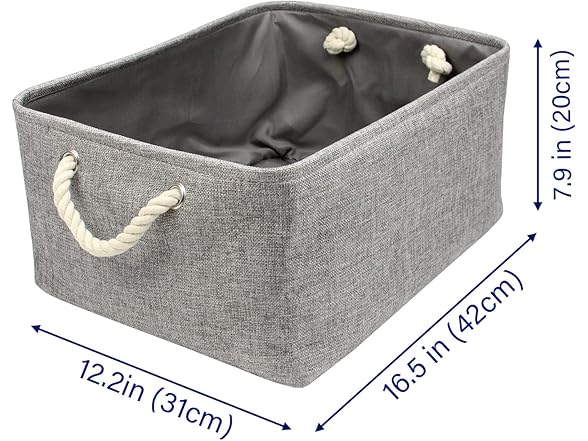 Casaphoria Storage Basket Grey