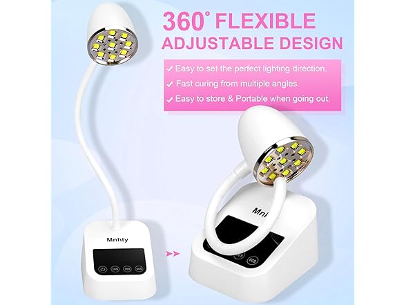 Mnhty UV LED Nail Lamp