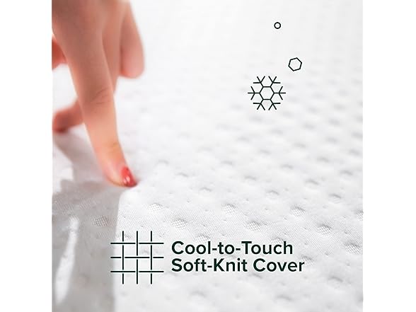 ZINUS Cooling Essential Memory Foam Mattress, Twin