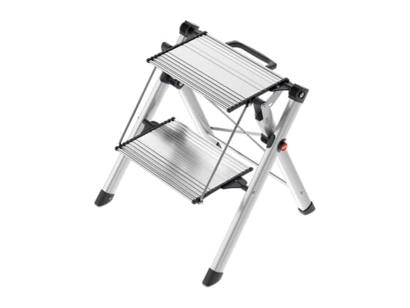 Hailo MK80 Mini (Aluminum) Mini Steel Step Stool