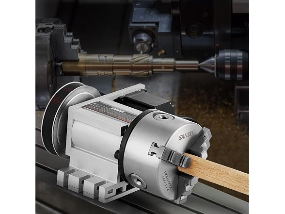 Dividing Head, K11-100mm 3-Jaw Chuck, CNC Router