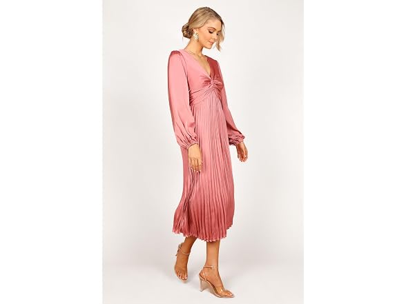 Petal & Pup (S) Noelle Twist Front Pleated Dress