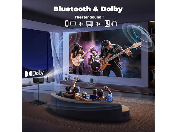 Lisowod Projector for Home Theater