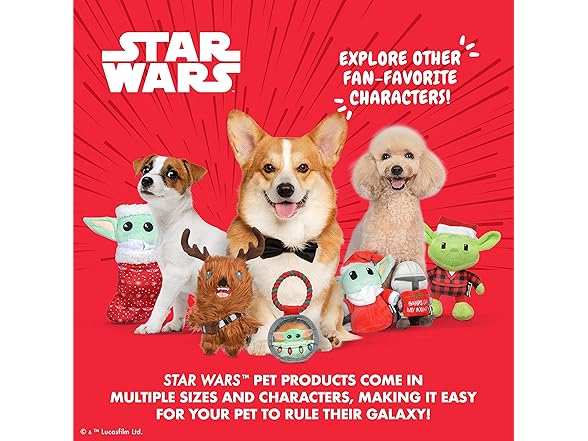 STAR WARS for Pets 4" GROGU Cradle Ornament Toy
