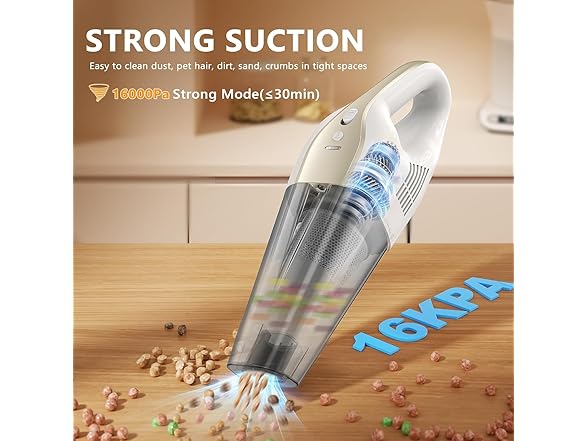 MYUAKO Cordless Handheld Vacuum Cleaner