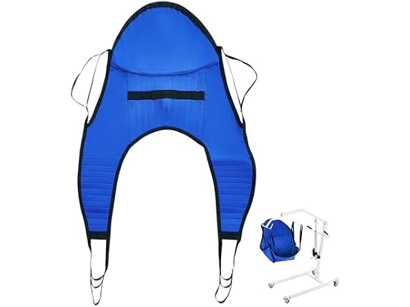 VEVOR Patient Lift Sling with Head Support- Large Size