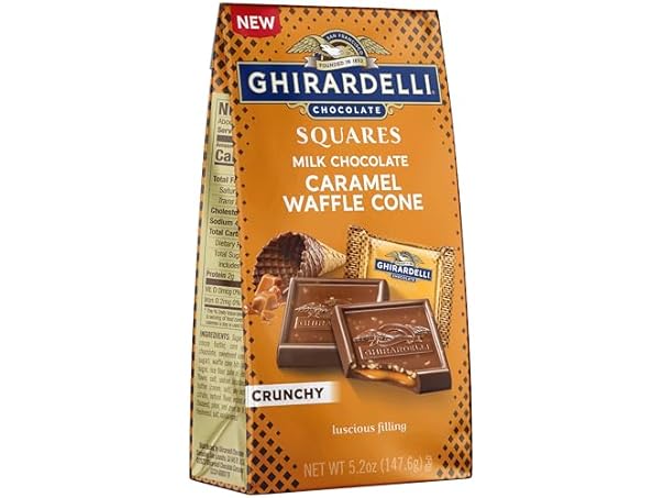 $2.99, Was $6.7869, 55% Off! Ghirardelli Milk Choc Caramel Waffle 5oz dealfomo