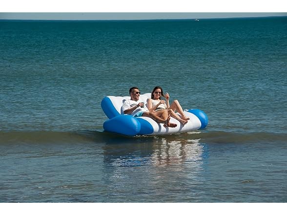 Zone Tech Inflatable Pool Floats Adults, Recliner Float